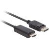 Lanberg Cable DisplayPort male - HDMI male 3m Μαύρο (CA-DPHD-11CC-0030-BK)