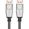Lanberg Cable DisplayPort male - DisplayPort male 1.8m Γκρι (CA-DPDP-20CU-0018-BK)