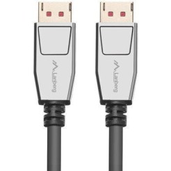 Lanberg Cable DisplayPort male - DisplayPort male 1.8m Γκρι (CA-DPDP-20CU-0018-BK)