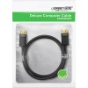 Ugreen Cable DisplayPort male - DisplayPort male 2m Μαύρο (10211)