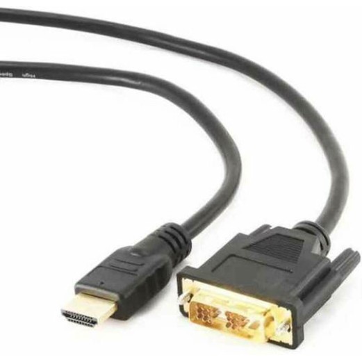 Cablexpert Cable DVI-D male - HDMI male 1.8m Μαύρο (CC-HDMI-DVI-6)