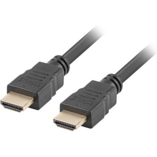 Lanberg HDMI 2.0 Premium High Speed 4K 60Hz HDR Cable HDMI male - HDMI male 3m Μαύρο