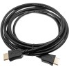A-LAN HDMI 2.0 Premium High Speed 4K 60Hz HDR Cable HDMI male - HDMI male 5m Μαύρο