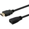 Savio HDMI 1.4 High Speed 1080p 120Hz Cable HDMI male - HDMI female 1m Μαύρο