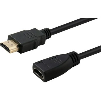 Savio HDMI 1.4 High Speed 1080p 120Hz Cable HDMI male - HDMI female 1m Μαύρο