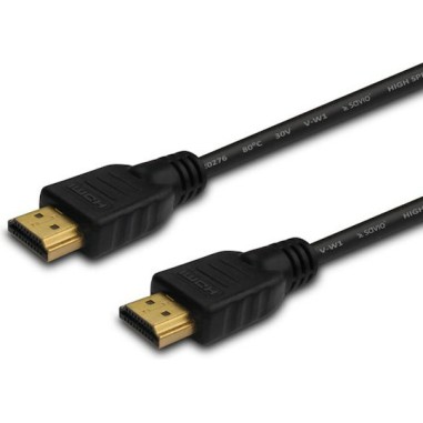 Savio HDMI 1.4 High Speed 1080p 120Hz Cable HDMI male - HDMI male 5m Μαύρο