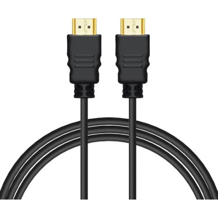 Savio HDMI 1.4 High Speed 1080p 120Hz Cable HDMI male - HDMI male 5m Μαύρο