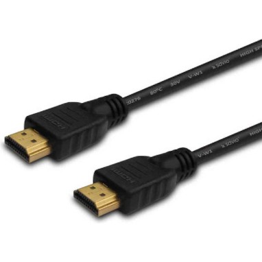 Savio HDMI 2.0 Cable HDMI male - HDMI male 3m Μαύρο