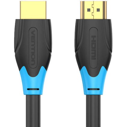 Vention HDMI 2.0 Premium High Speed 4K 60Hz HDR Cable HDMI male - HDMI male 10m Μαύρο