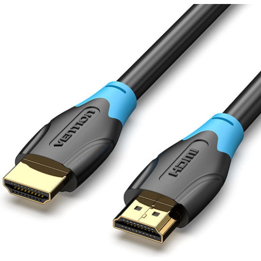 Vention HDMI 2.0 Premium High Speed 4K 60Hz HDR Cable HDMI male - HDMI male 10m Μαύρο