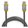 iBox HD08 HDMI 2.1 Ultra High Speed 48Gbps 4K 120Hz HDR VRR Cable HDMI male - HDMI male 2m Μαύρο