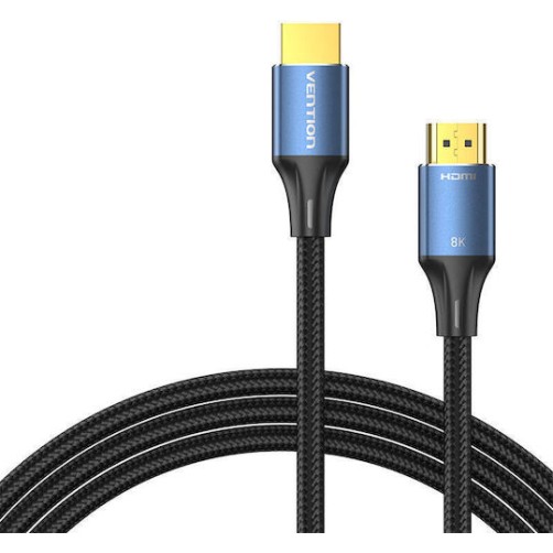 Vention HDMI 2.1 Cable HDMI male - HDMI male 3m Μπλε