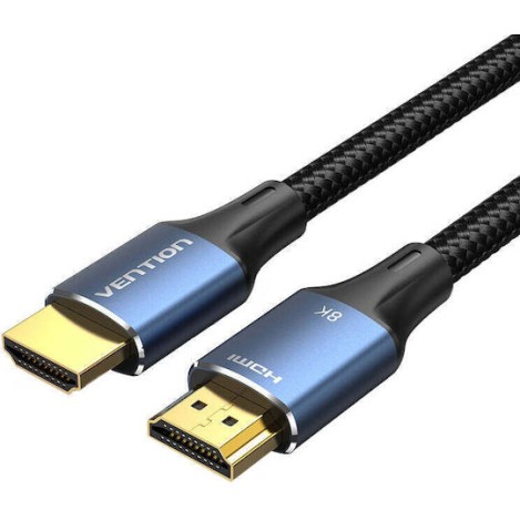 Vention HDMI 2.1 Cable HDMI male - HDMI male 3m Μπλε