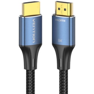 Vention HDMI 2.1 Cable HDMI male - HDMI male 3m Μπλε