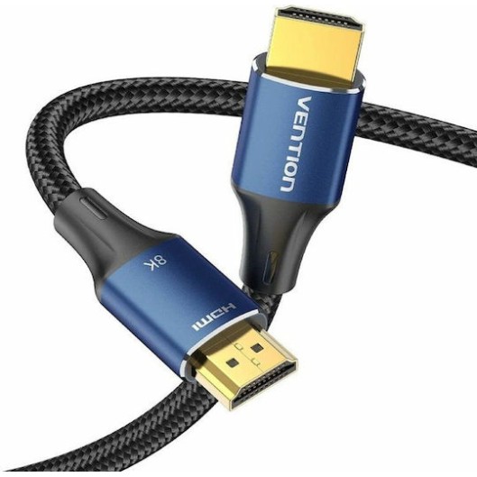 Vention HDMI 2.1 Cable HDMI male - HDMI male 3m Μπλε