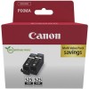 Canon PGI-525 Γνήσιο Πακέτο 2 Μελανιών Εκτυπωτή InkJet Μαύρο (4529B017)