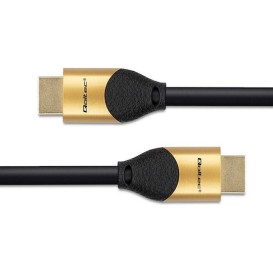 Qoltec HDMI 2.1 Ultra High Speed 48Gbps 4K 120Hz HDR VRR Cable HDMI male - HDMI male 5m Μαύρο