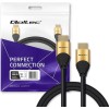 Qoltec HDMI 2.1 Ultra High Speed 48Gbps 4K 120Hz HDR VRR Cable HDMI male - HDMI male 5m Μαύρο