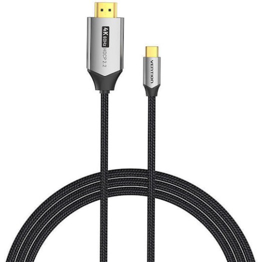 Vention HDMI 2.0 Premium High Speed 4K 60Hz HDR Cable HDMI male - HDMI male 2m Μαύρο