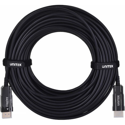 Unitek HDMI 2.0 Premium High Speed 4K 60Hz HDR Cable HDMI male - HDMI male 20m Μαύρο