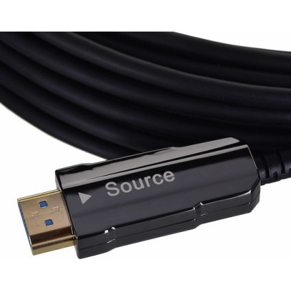 Unitek HDMI 2.0 Premium High Speed 4K 60Hz HDR Cable HDMI male - HDMI male 20m Μαύρο