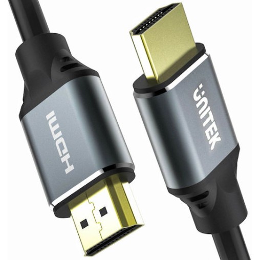 Unitek HDMI 2.1 Ultra High Speed 48Gbps 4K 120Hz HDR VRR Cable HDMI male - HDMI male 1.5m Μαύρο