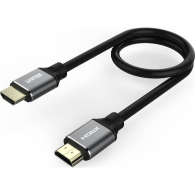 Unitek HDMI 2.1 Ultra High Speed 48Gbps 4K 120Hz HDR VRR Cable HDMI male - HDMI male 1.5m Μαύρο