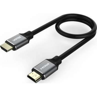 Unitek HDMI 2.1 Ultra High Speed 48Gbps 4K 120Hz HDR VRR Cable HDMI male - HDMI male 1.5m Μαύρο