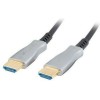 Lanberg HDMI 2.0 Premium High Speed 4K 60Hz HDR Cable HDMI male - HDMI male 50m Μαύρο