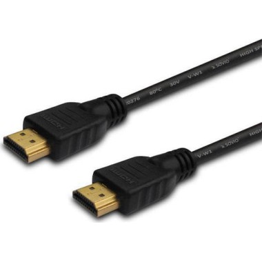 Savio HDMI 1.4 High Speed 1080p 120Hz Cable HDMI male - HDMI male 1.5m Μαύρο