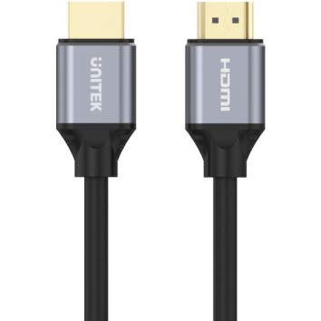Unitek HDMI 2.1 Ultra High Speed 48Gbps 4K 120Hz HDR VRR Cable HDMI male - HDMI male 2m Μαύρο