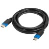 Lanberg HDMI 2.1 Ultra High Speed 48Gbps 4K 120Hz HDR VRR Cable HDMI male - HDMI male 1.8m Μαύρο
