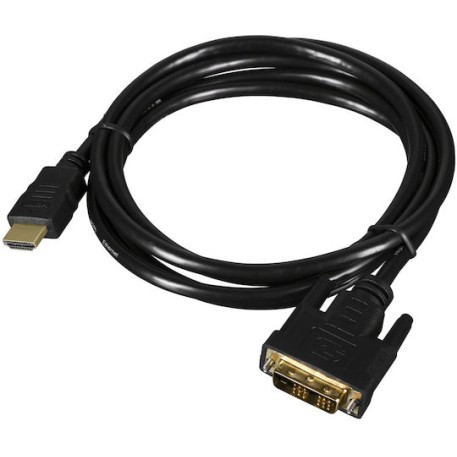 Lanberg Cable DVI-D male - HDMI male 1.8m (CA-HDDV-10CC-0018-BK)