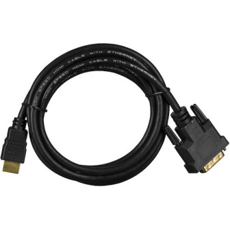 Lanberg Cable DVI-D male - HDMI male 1.8m (CA-HDDV-10CC-0018-BK)