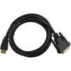 Lanberg Cable DVI-D male - HDMI male 1.8m (CA-HDDV-20CU-0018-BK)