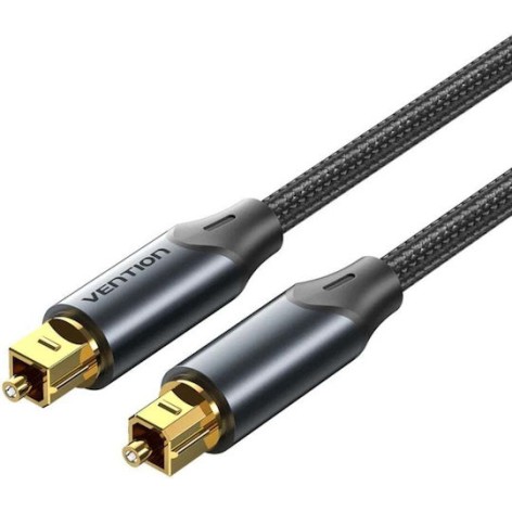 Vention Optical Audio Cable TOS male - TOS male Μαύρο 5m