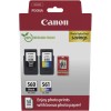 Canon PG-560/CL-561 Γνήσιο Photo Value Pack με 2 Μελάνια Εκτυπωτή InkJet Κίτρινο / Κυανό / Ματζέντα / Μαύρο (3713C008)