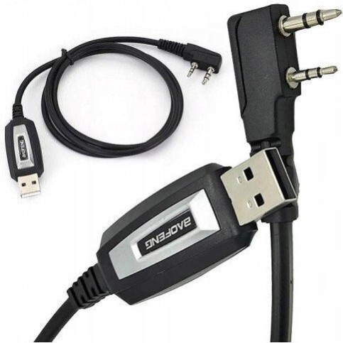 Baofeng Usb Cable Programming Uv-5r 82 888s Uv-s9 Plus Uv-13 16 17 21 Radios A K-type Plug