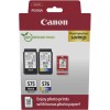 Canon PG-575 / CL-576 Γνήσιο Photo Value Pack με 2 Μελάνια Εκτυπωτή InkJet Μαύρο / Πολλαπλό (Color) (5438C004)