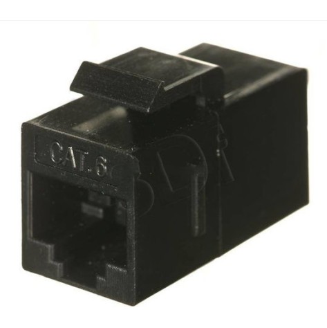 A-LAN WTM19 Σύνδεσμος καλωδίων RJ45 Black 1τμχ WTM19