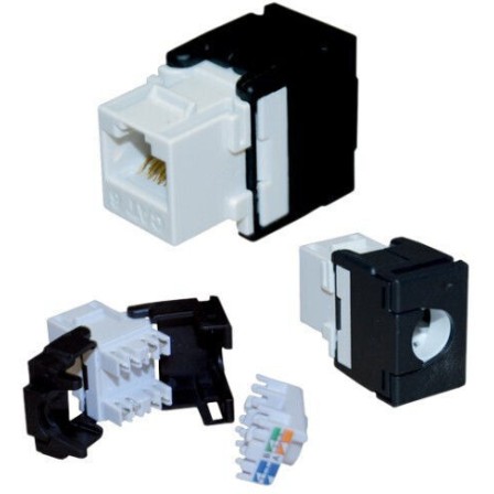 A-LAN Βύσμα RJ-45 female Λευκό MB001