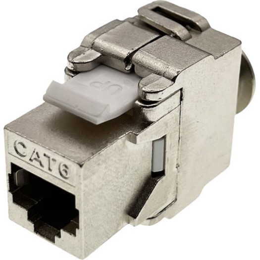 Q-Lantec Βύσμα RJ-45 female Γκρι MKB-S6-1