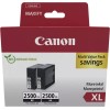 Canon PGI-2500XL Γνήσιο Πακέτο 2 Μελανιών Εκτυπωτή InkJet Μαύρο (9254B011)
