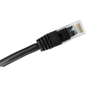 A-LAN U/UTP Cat.5e (Gigabit) Καλώδιο Δικτύου Ethernet 0.25m Μαύρο