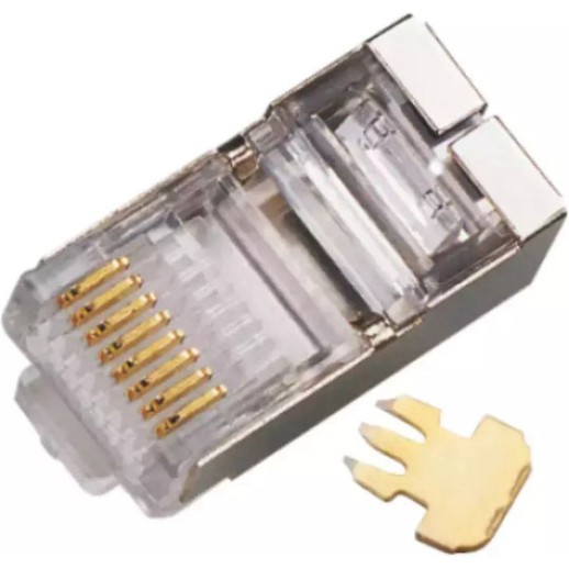 A-LAN Βύσμα RJ-45 male Ασημί WT003