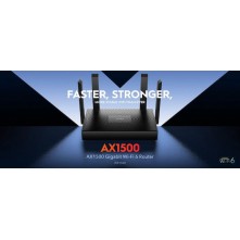Cudy WR1500 v1 Ασύρματο Router Wi‑Fi 6 με 3 Θύρες Gigabit