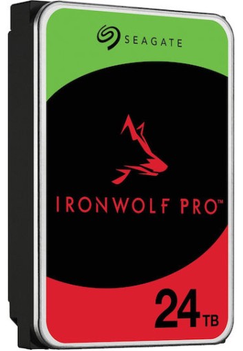 Seagate IronWolf Pro 24TB HDD Σκληρός Δίσκος 3.5