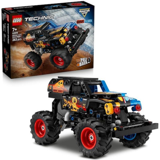LEGO Technic Monster Jam™ Grave Digger™ Fire and Ice για 7+ Ετών 263τμχ