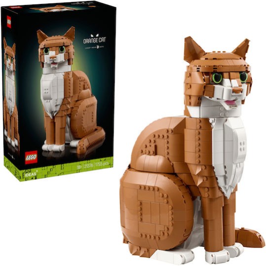 LEGO Ideas Orange Cat για 18+ Ετών 1755τμχ