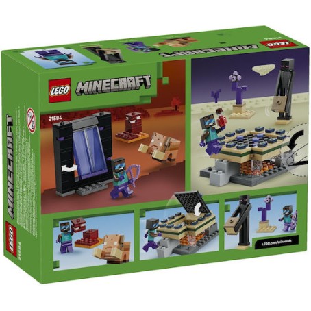LEGO Minecraft Nether & End Portal Journey για 7+ Ετών 192τμχ